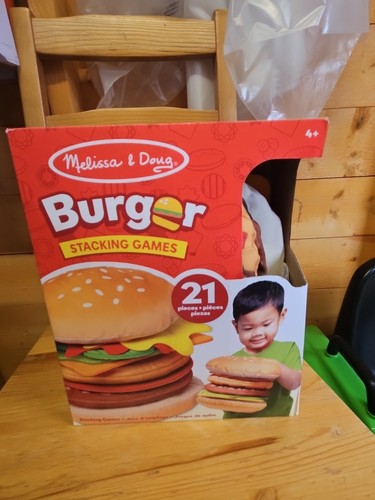 Melissa doug burger jumbo - melissa,