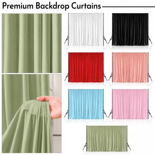 Backdrop curtain wedding - curtain,