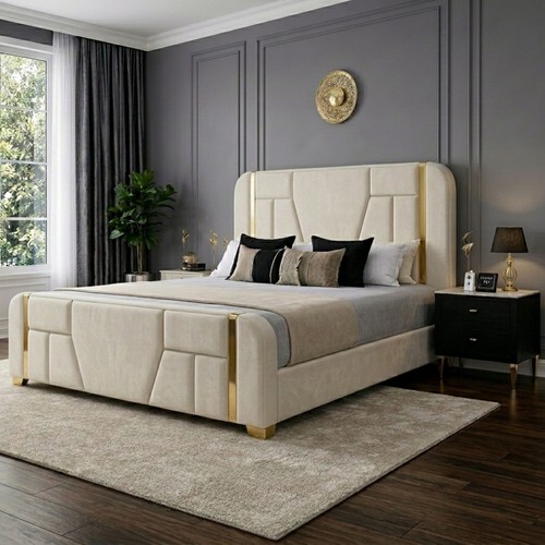 Torino plush velvet bed - plush,