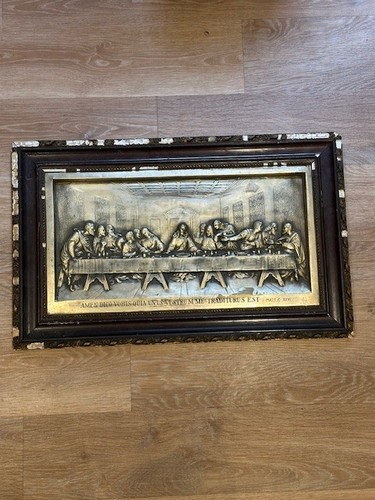 Vintage framed bronze tone - vintage,