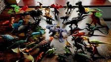 Large Dinosaur Toy Lot 35+