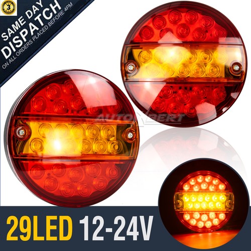 Rear round hamburger led - 5.6",