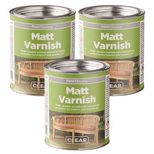 Clear matt varnish for wood - clear,