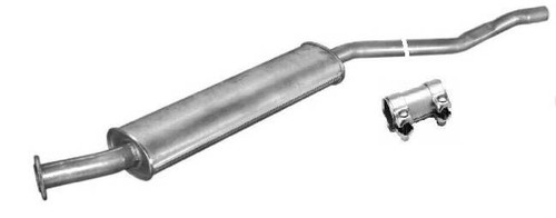 Center muffler midsection - center,