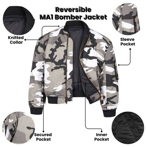Ma1 jacket padded flight - ma1,