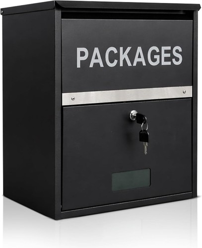 Parcel delivery box - parcel, wall