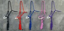 LEAD ROPE HALTER FOR HORSE PADDED ON NOSE AVAILABLE IN 5 COLOURS