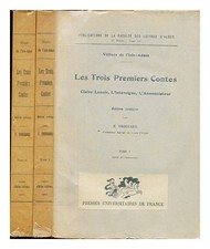Villiers De L'Isle-Adam, Auguste Comte De (1838-1889). Drougard, E The Three Pre