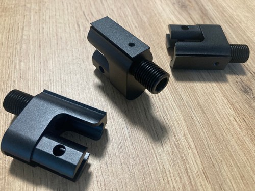 Barrel band silencer adapter - +,