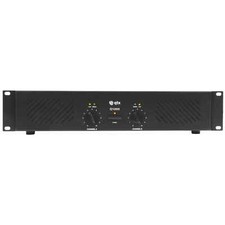 QTX Q1000 2 x 500W Power Amplifier 4-8 Ohms 2U DJ Disco PA Stage