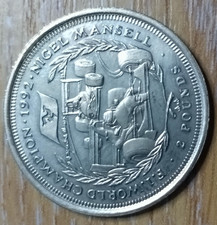 1993 Isle of Man Nigel Mansell £2 Two Pound Coin Excellent Conditio.
