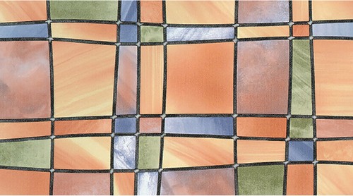 Stained glass window fablon - stained,