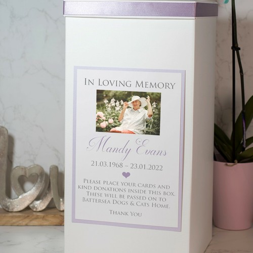 Personalised funeral donations - personalised,