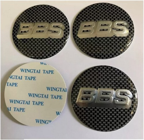 Sticker bbs wheel centre - 4x,