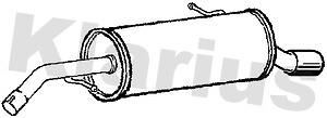 Klarius box with - , pipe