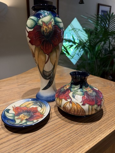 Moorcroft anna lily pattern - moorcroft, 3
