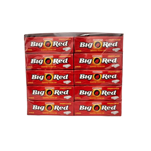 Wrigley big red sugar - wrigley's,
