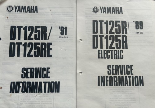 Yamaha dt125r 1989 1991 - yamaha,