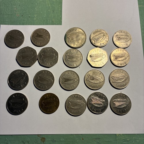Eire irish coinage bundle - eire,irish, x