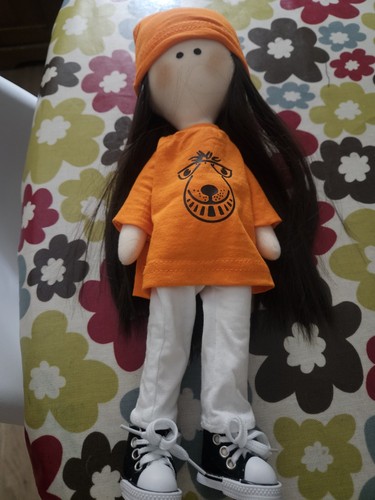 Vintage style tilda doll - vintage,