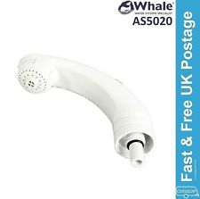 WHALE Elegance Tap Short Spout Shower White Caravan Motorhome Boat Camper AS5020