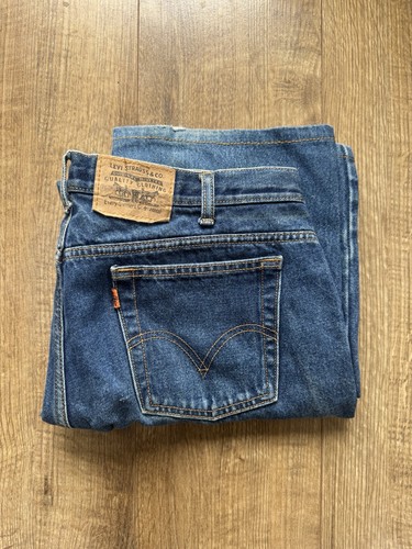 Vintage levi 517 orange - vintage,