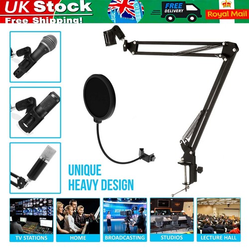 Microphone boom arm stand - microphone,