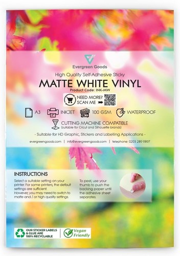 Evg sheets vinyl matte - evg, a3