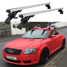 For Audi TT RS TTS 48" Aluminum Roof Rack Kayak Cross Bar Luggage Carrier + Lock