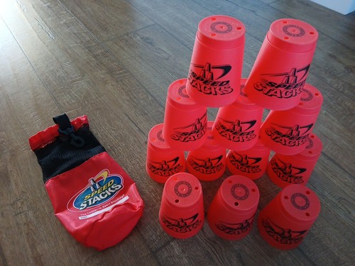 Wssa speed stacks red cups - stacks, 12