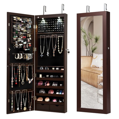 Mirror jewelry cabinet - 2,