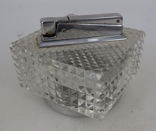 Heavy crystal glass table - heavy,