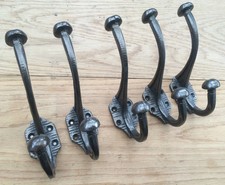 Edwardian Coat Hooks Cast Iron