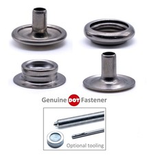 Snap fastener press studs kit
