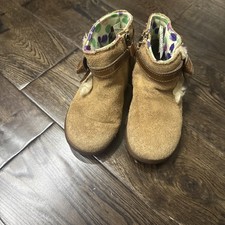 Kids Suede UGG Boots Tan