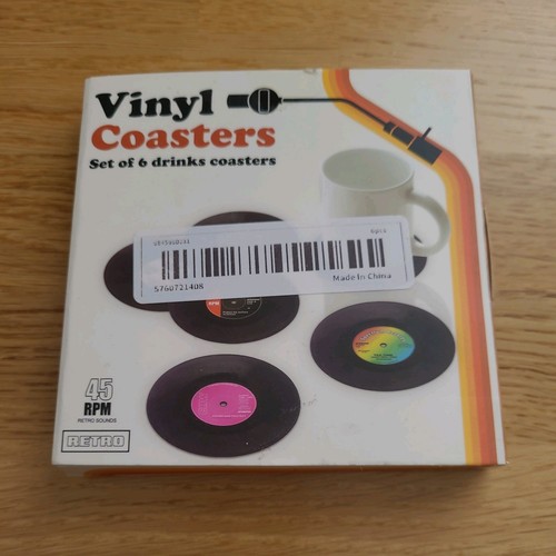 Coasters vinyl record style - 6,