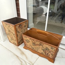 Wooden Vintage Magazine Rack