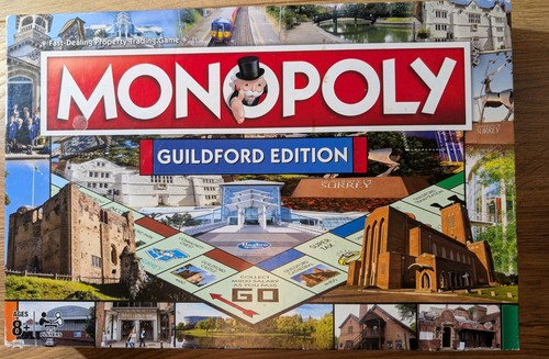 Monopoly board game guildford - board,