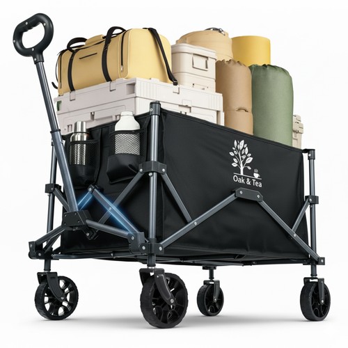 Folding trolley cart - trolley, 100l