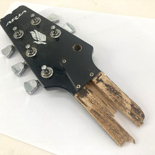 Aria PE guitar headstock with
