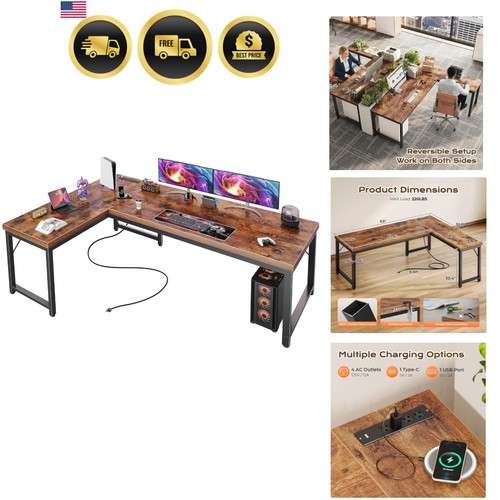 Shaped desk computer - computer,