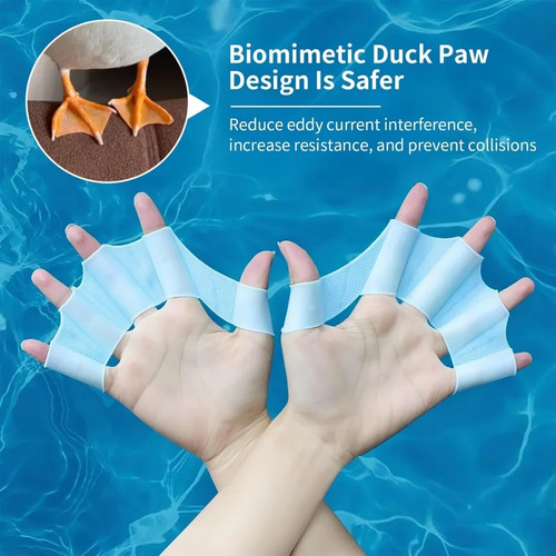 Silicone swimming fins - swimming,