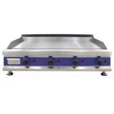 KRD Commercial Chrome Plate Gas Griddle 4 zone 110cm 12kW Table Top HGT1100D