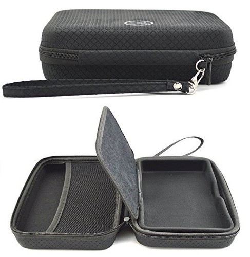 Black hard carry case for - black,