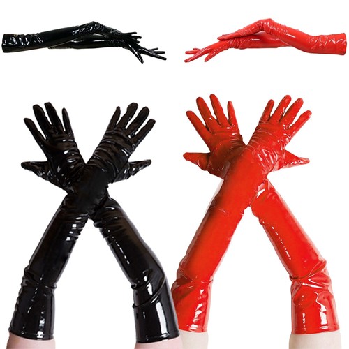 Womens pvc leather long - womens,