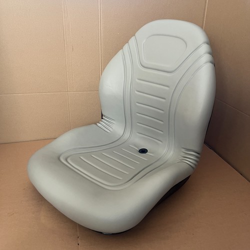 Grey vinyl seat fit - vinyl, to