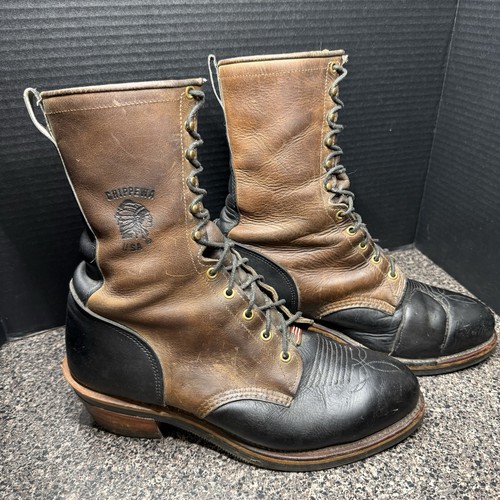 Chippewa steel toe logger - chippewa,
