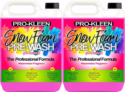 Prokleen snow foam pre - snow, wash