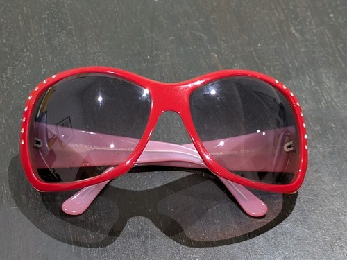 Vogue sunglasses red oversized - red,
