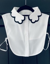 Scallop Edge False Fake Half